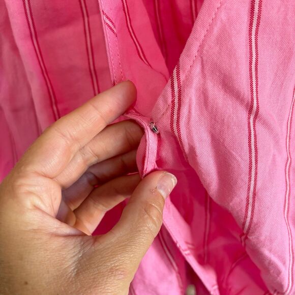 Madewell Wrap Top in Cecelia Stripe NWT - Picture 10 of 12